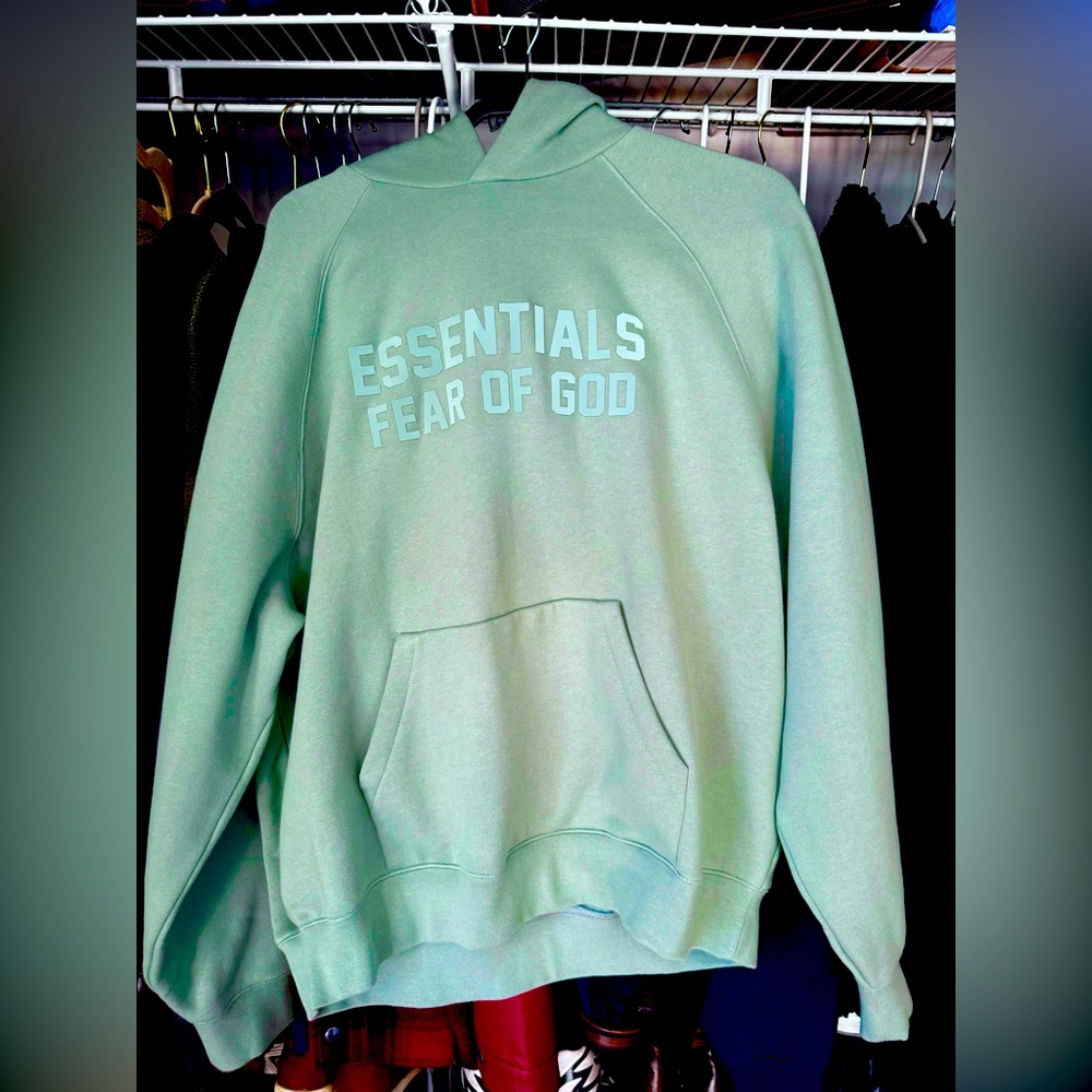 Essentials Fear of God Hoodie Sycamore